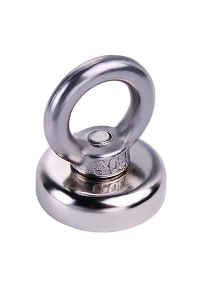 Ay Magnet Fishing Neodyum Pot Mıknatıs, Çap 25Mm, Kurtarma