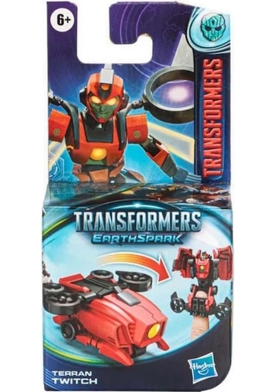 Transformers Earthspark Tacticons Terran Twitch F6228 F8659 Lisanslı Ürün