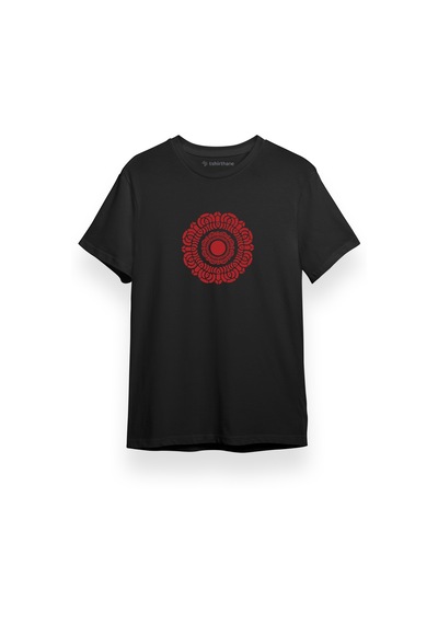 Avatar The Last Airbender Red Lotus Siyah Kısa Kol Erkek Tshirt 001
