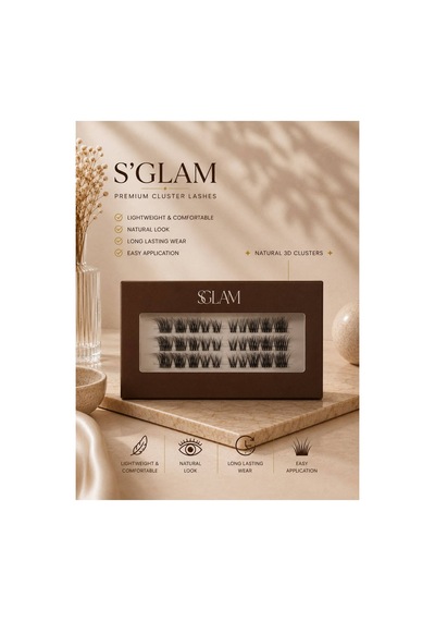 S'glam Pro. Tekli Takma Kirpik No: F34