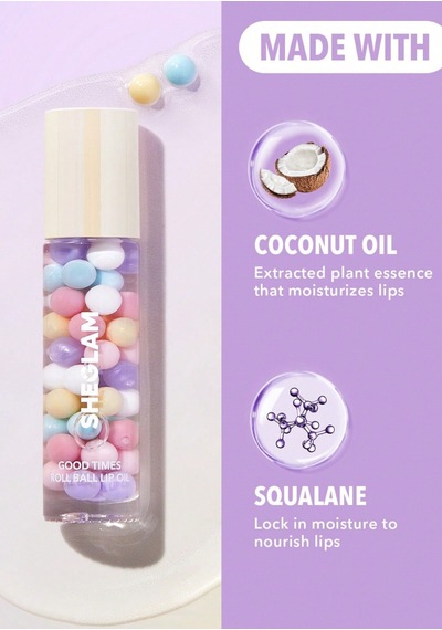 Sheglam Lip Oil Şeffaf, Parlak Ve Nemlendirici Dudak Yağı Dudak Parlatıcıları Pembe