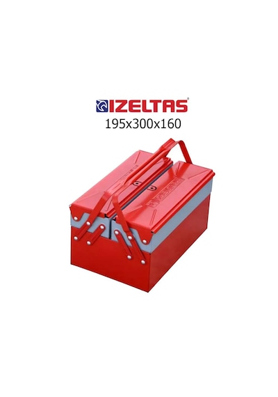İzeltaş 8410 Takım Çantası 3 Gözlü Küçük Boy 195X300X160Mm – 8410336103