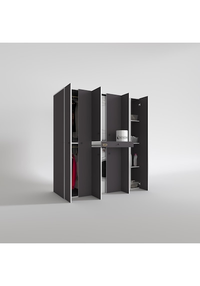 Kenzlife Çamaşır-Kurutma Makinesi Dolabı Ve Giysi Dolabı Çekmeceli Ebuzer Sağ Raf Gri 187 160 60 Banyo Çok Renkli Kenzlife Çamaşır-Kurutma Makinesi Dolabı Ve Giysi Dolabı Çekmeceli Ebuzer Sağ Raf Gri 187 160 60 Banyo Çok Renkli