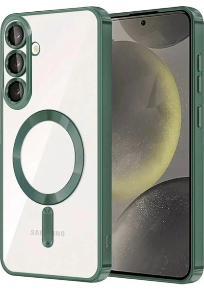Newface Samsung Galaxy S26 Plus Kross Magneticsafe Kapak - Koyu Yeşil