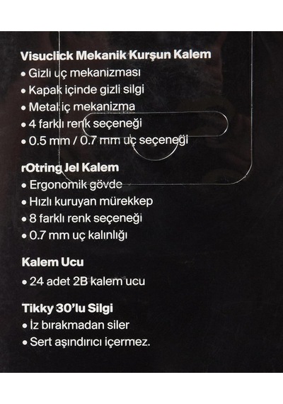 Ayrex Visuclick Jel Okul Seti 0,7 Mm - Mavi Genel