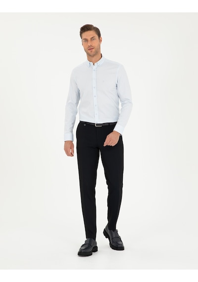 Pierre Cardin Erkek Açık Mavi Gömlek Desenli 50295909-vr003 Açık Mavi