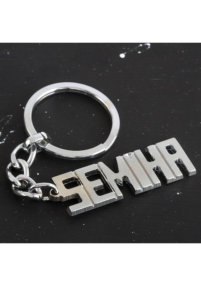 Semiha - 980 - - Ilkestor - İsimli Anahtarlık Çok Renkli