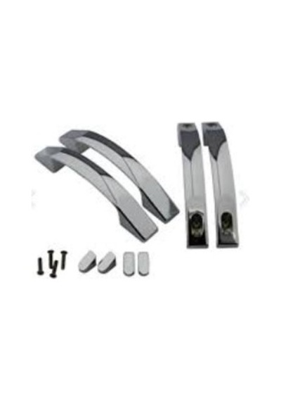 Duşa Kabin Kulp Takımı Krom Kaplamalı 14-15-16cm Diğer