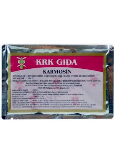 Krk Gıda Toz Gıda Boyası Pembe 9 G