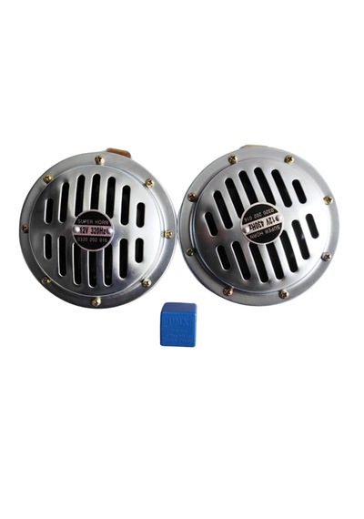 Hella Korna Yüksek Sesli Araç Kornası 12 Volt Nikelajlı Oto Korna 2 Adet