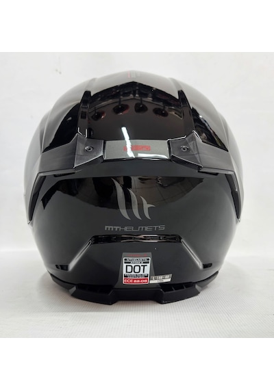 Mt Atom 2 Sv A1 İç Güneş Vizörlü Çene Açılır Kask Parlak Siyah