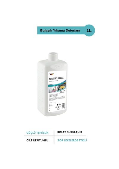 Actodish Manuel Bulaşık Deterjanı 1 L