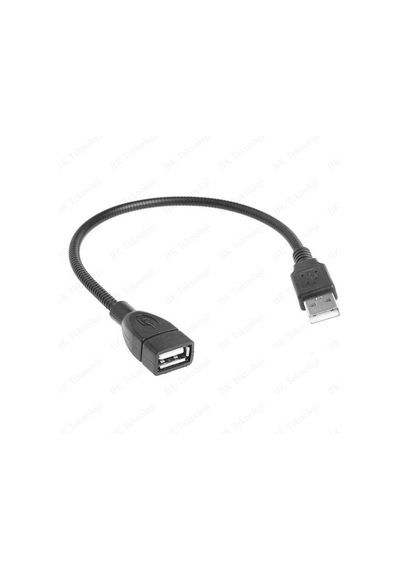 Esnek Metal USB 2.0 Erkek - Dişi Stand Veri Güç Uzatma Kablosu