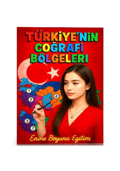 Türkiye Nin Coğrafi Bölgeleri Öğreten Yaz-sil Kitabı