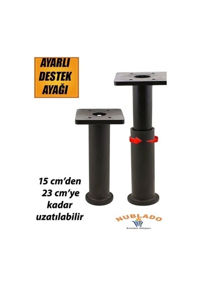 6 Lı Koltuk Ayağı Seti 15 Cm 4 Krom Ayak + 2 Orta Destek Ayağı 6 Lı Koltuk Ayağı Seti 4 Krom Ayak Gri