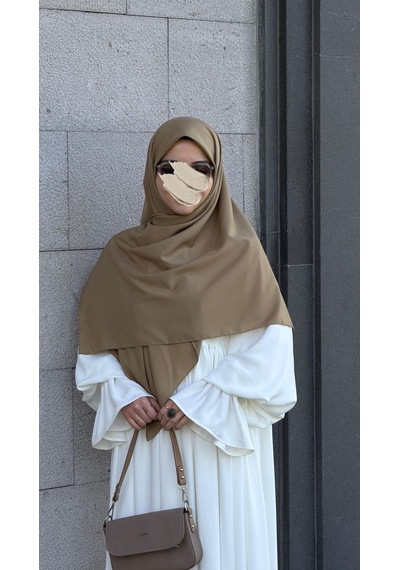 Qalortex Scarf Pamuklu Organik Modal Eşarp-küf Yeşil