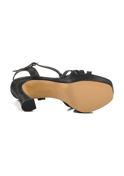 Pierre Cardin Siyah Kadın Topuklu Sandalet Pc-54504 Z Siyah