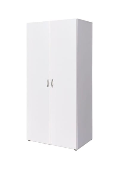 Giyinme Dolabı - Çok Amaçlı Dolap - Gardırop 80 Cm Beyaz