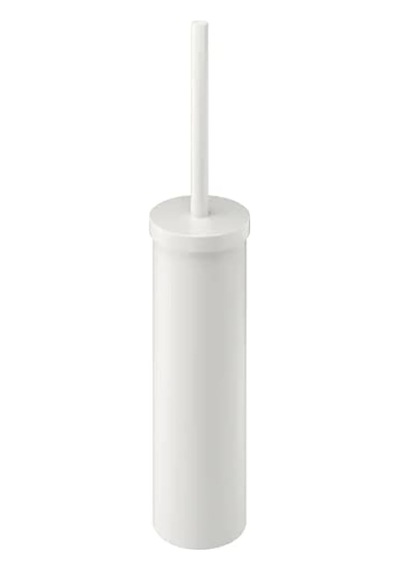 Ikea Tuvalet Fırçası "enudden" Değiştirilebilir Fırçalı Tuvalet Fırçası - Çelik - Beyaz - Uzunluk: 48 Cm - Genel