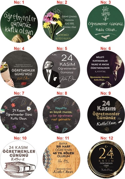 Öğretmenler Günü Hediyesi Mika Kutulu Bubble Kokulu Mum 10 Adet