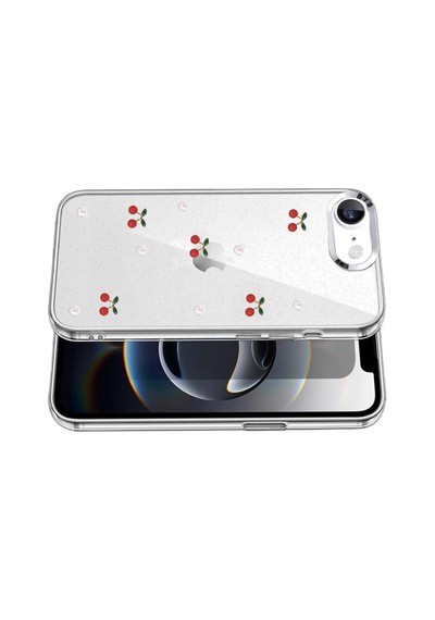 Newface Apple Apple iPhone Uyumlu 16e Fiyonk Desenli Kapak - Desen 9