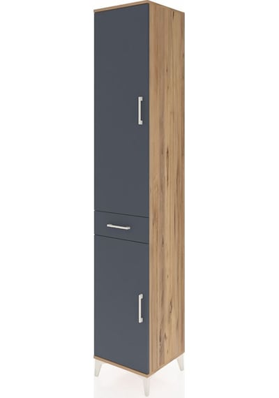 Hyperion Dolap 6 Raflı Tek Çekmeceli 2 Kapaklı 44x44x243 Çam-antrasit Atlas Çam Hyperion Dolap 6 Raflı Tek Çekmeceli 2 Kapaklı 44x44x243 Çam-antrasit Atlas Çam