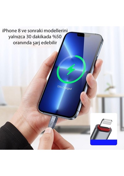 Duzzona A1 20w Type-c To Apple iPhone Uyumlu Lightning Ultra Hızlı Şarj Ve Data Kablosu 1m