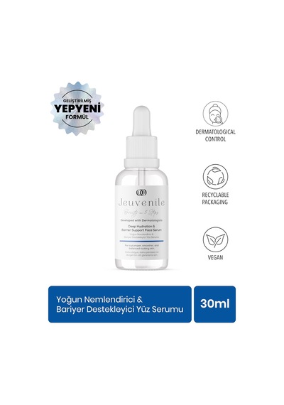 Tr Hyaluronic Acid Yüzde İki Ve Provitamin B5 Yüzde 3 Ve Vitamin B3 Yüzde Üç Yoğun Nemlendirici Serum 30ml