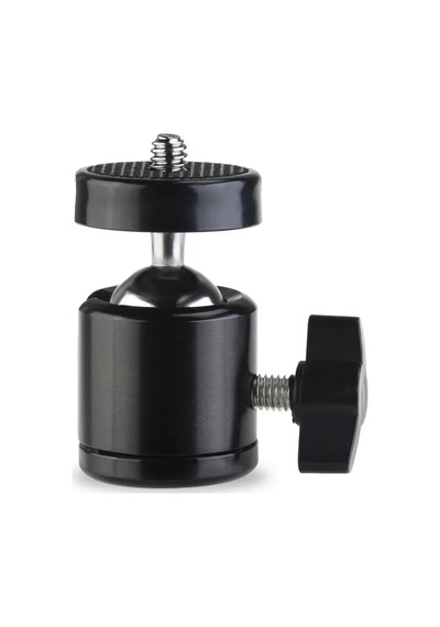 360 Döner Mafsallı Vida Adaptörü, 1/4 Bağlantı Uyumlu Tripod Ve Monopod Aksesuarı, Kamera, Akıllı Telefon, Gopro, Mikrofon, Led Işık, Video Monitör İle Uyumlu Montaj Parçası Sku: Mır8690010105035