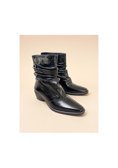37brandshoes Hakiki Rugan Deri Siyah Siyah
