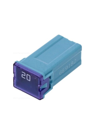 Mta Mini Dişi Sigorta 20 A Açık Mavi 14 Mm