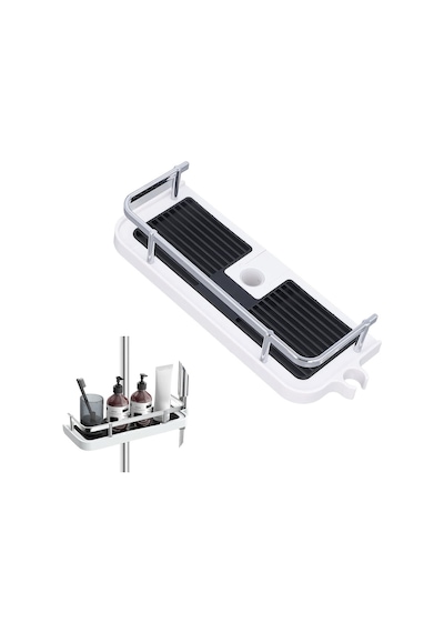 Sunup Paslanmaz Çelik Banyo Duş Rafı Çok Renkli