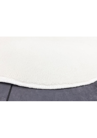 Anatolia 2'li Krem 80x140 + 50x70 Cm Büyük Ebat Banyo Paspası Seti Kaymaz Tabanlı Klozet Takımı Krem