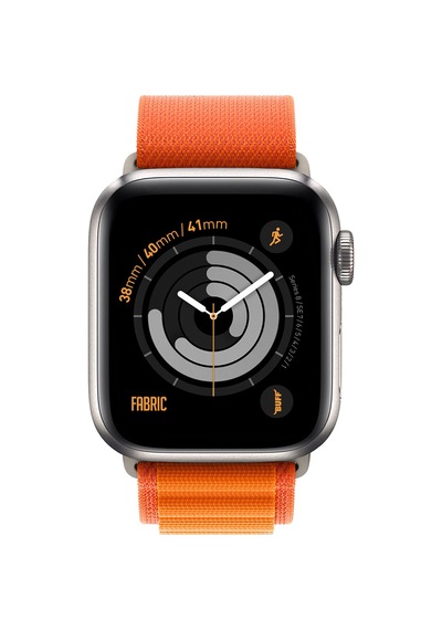 Buff Watch Fabric Band 38/40/41mm Uyumlu