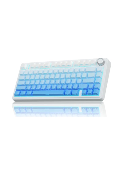 Aula F75 Mekanik Rgb Tkl Seiya Switch Kablosuz Makrolu Hot Swap Klavye Gradyan Mavi