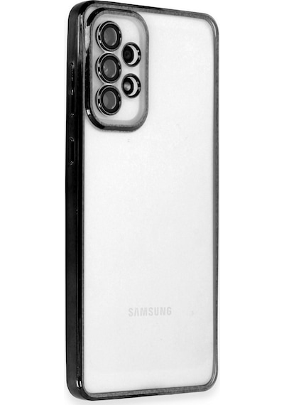 Samsung Galaxy  Uyumlu,  A33 5g Kılıf Razer Lensli Silikon - Siyah