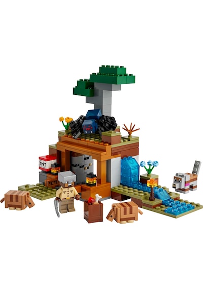LEGO® Minecraft® Armadillo Maden Keşfi 21269 - 8 Yaş ve Üzeri Macera Oyunları Seven Çocuklar için Yaratıcı Oyuncak Yapım Seti (247 Parça)