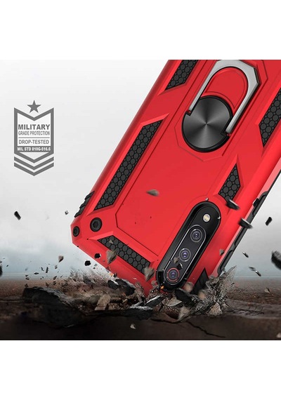 Xiaomi Mi 9 Kılıf Zore Vega Kapak Mavi