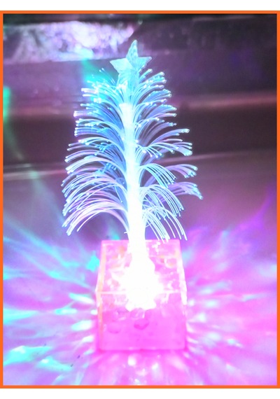 15cm Masa Üstü Led Işıklı Yılbaşı Çam Ağacı Pmp