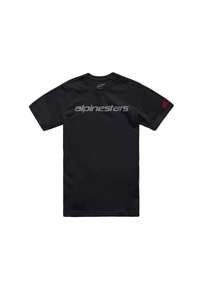 Alpinestars Linear Wormark 2.0 Csf Tişört Siyah Beyaz Kırmızı