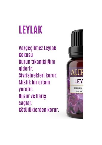 Auran Leylak Esansiyel Uçucu Yağı 10 ML
