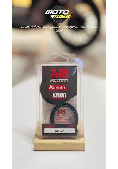 Ariete Ari.067 Ön Amortisör Yağ Keçesi 45 57 11 Çift Yaylı & Uzun Ömürlü