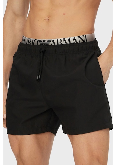Emporio Armani Erkek Deniz Şortu Em000687 Af20432 Uc001 Siyah