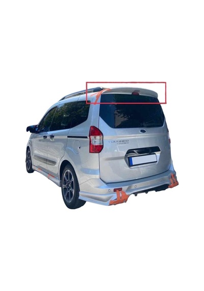 Ford Courier 2015 - 2023 Ps Style Spoiler Plastik