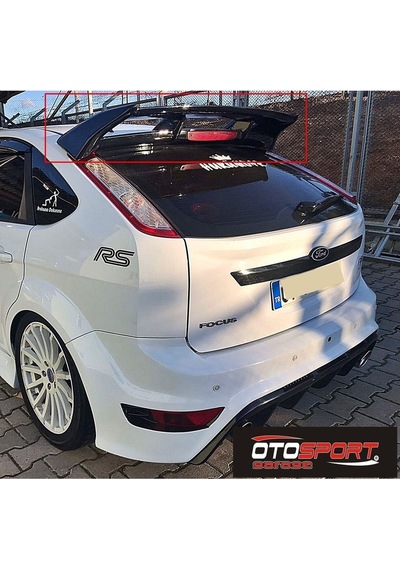 Ford Focus 2 - 2.5 Rs Spoyler Fiberglass Boyasız