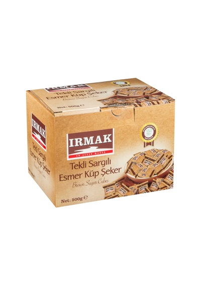 Irmak Tek Sargı Esmer Şeker 500g - Doğal Şeker Kamışı Melası İle Zengin Mineral 6'li Avantaj Pa Tarı