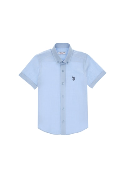 U.s. Polo Assn. Erkek Çocuk Açık Mavi Gömlek Kısa Kollu 50306567-vr003 Acık Mavı