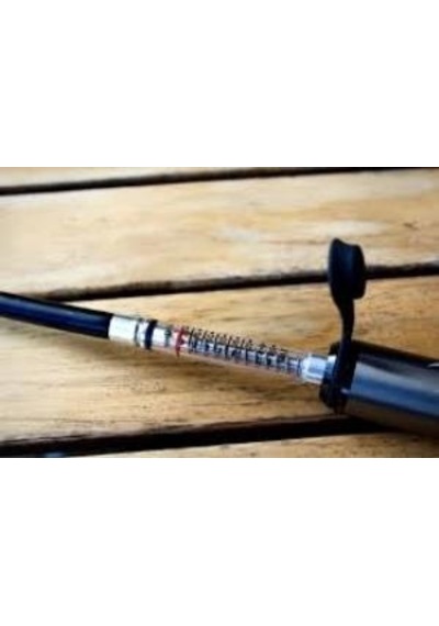 Moon Aıolos Gauge Pro-HP Bar Göstergeli Bisiklet Pompası 160Psi Siyah