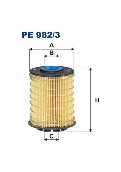 Filtron Pe982 Yakit Filtre Albea-Palio-Doblo-Punto 1.3 Jtd-Ducato 518073794