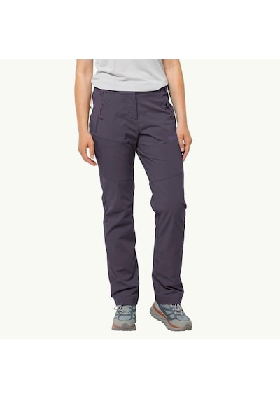 Jack Wolfskin Glastal Pants W Kadın Pantolon Mor